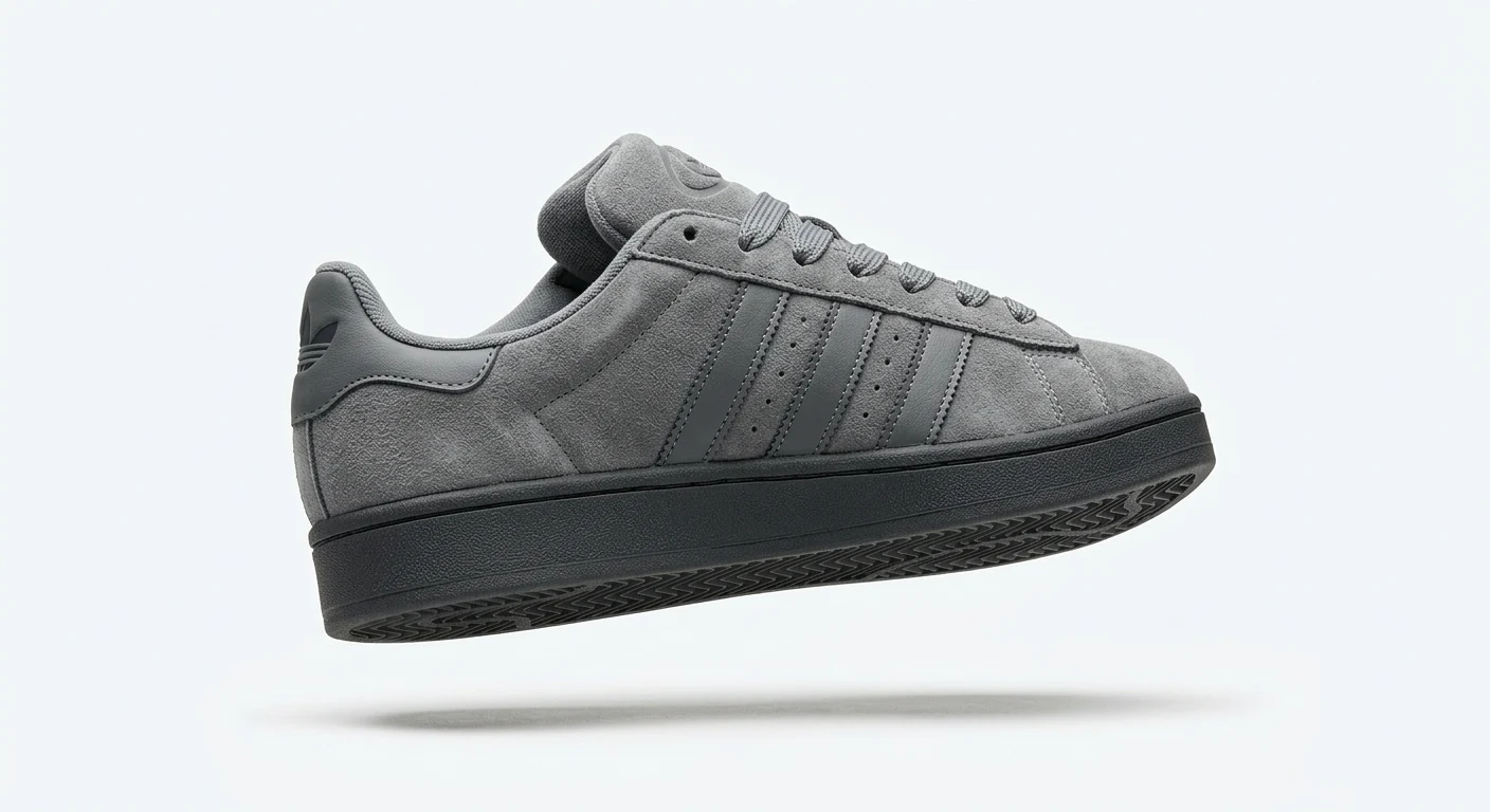 Adi Originals Campus 00s Gris Souris & Semelle Sombre
