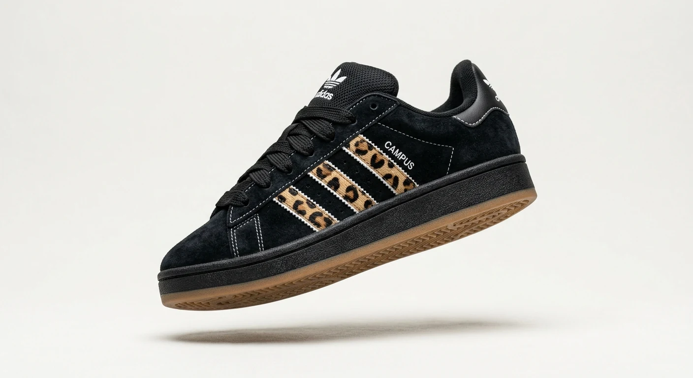 Adi Originals Campus 00s Leopard Stripes Black