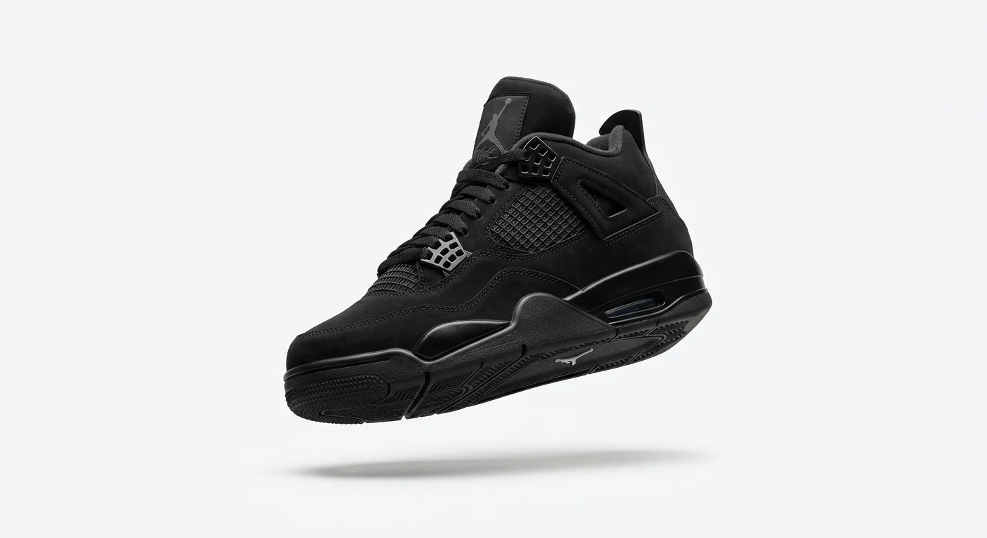Jord'Air 4 Retro Black Cat Stealth