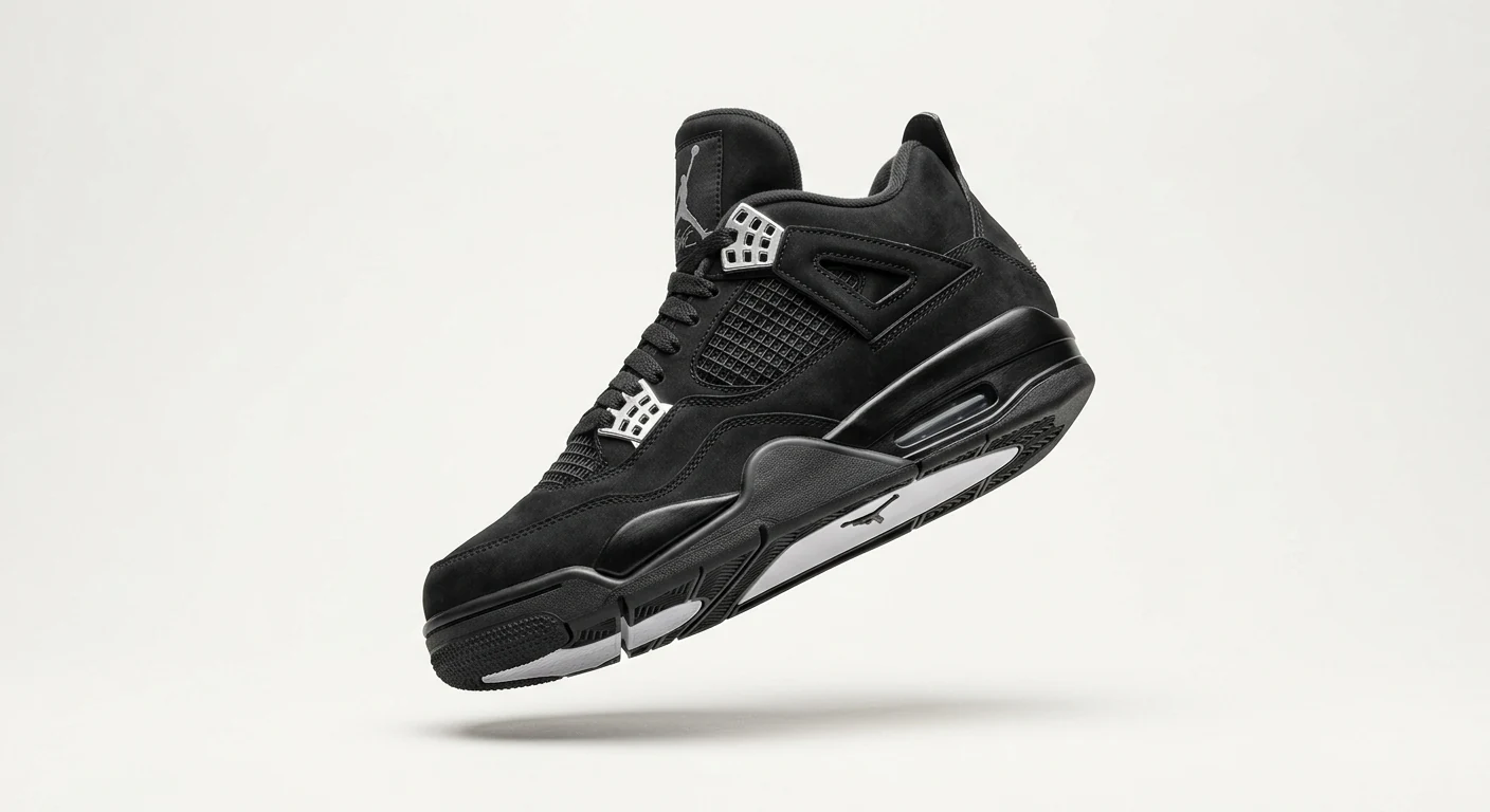 Jord'Air 4 Retro Metallic Black