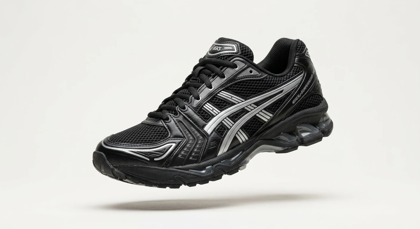 A-Sics Gel-Kayano 14 Black Pure Silver