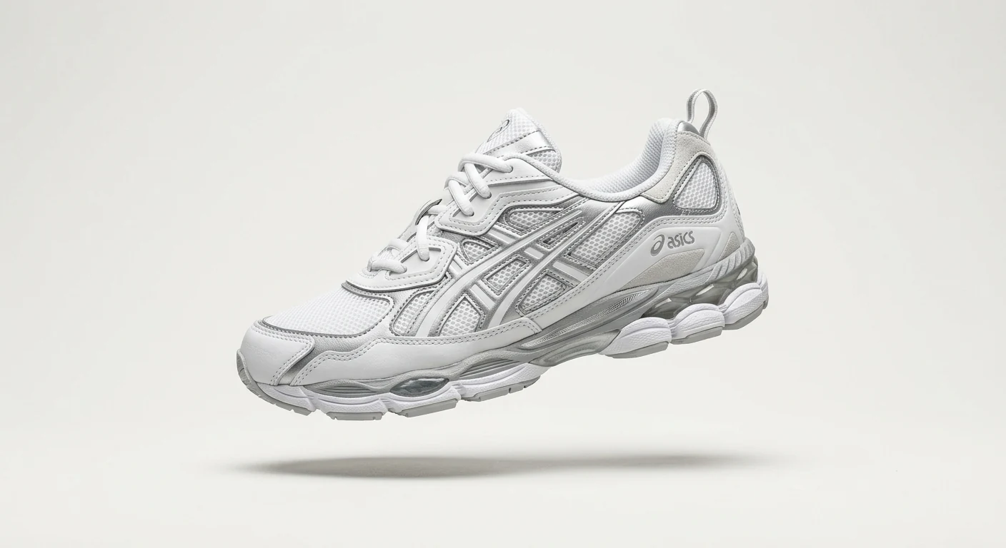 A-Sics Gel-NYC White Pure Silver