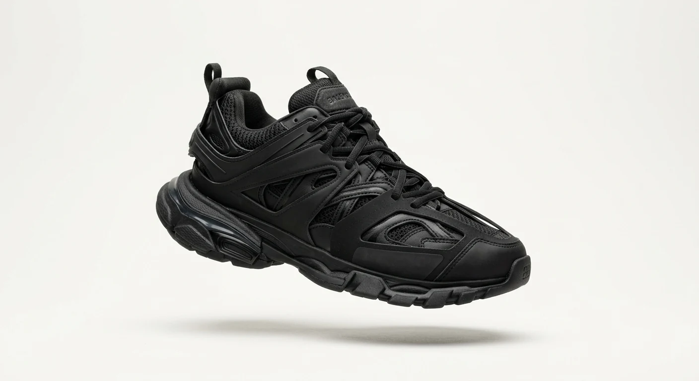 Balenci Paris Track Sneaker Furtive All Black