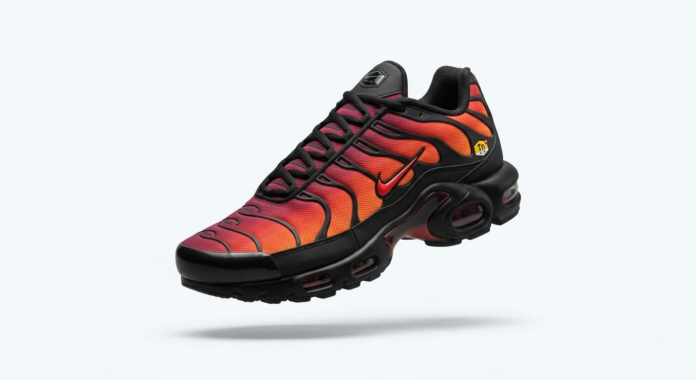 Nik'Air Air Max Plus Drift Black Lava & Rouge Fusion