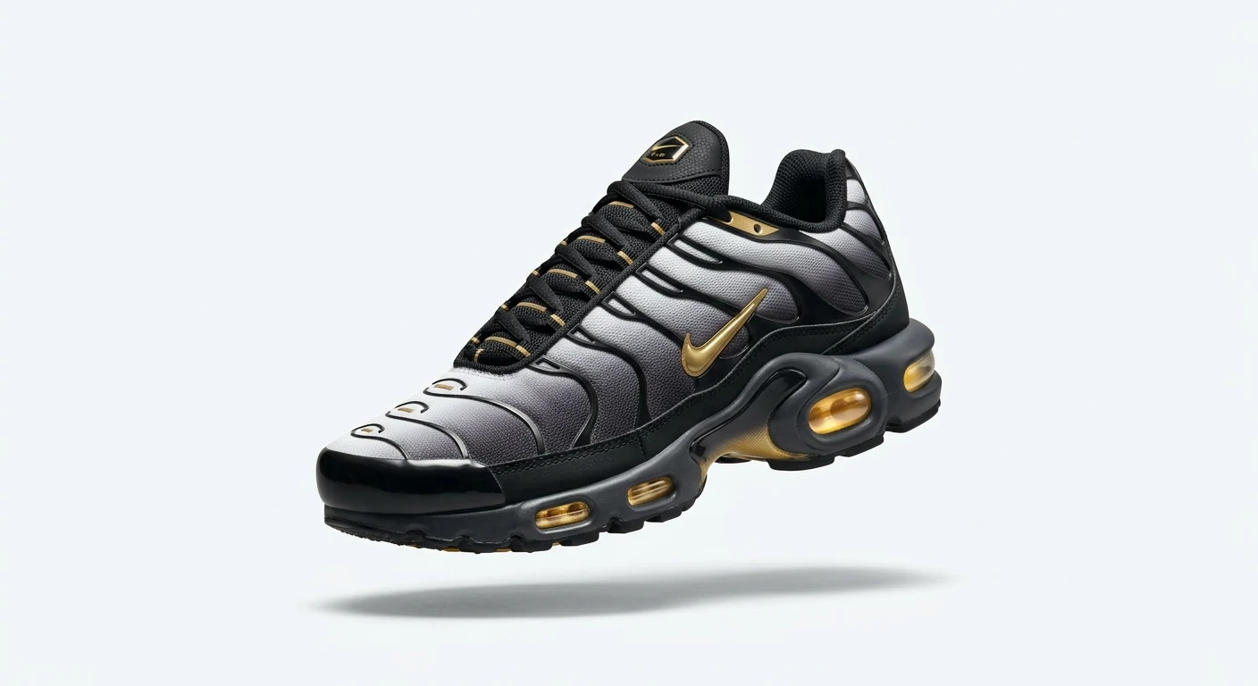 Nik'Air Air Max Plus TN Black & Or Impérial