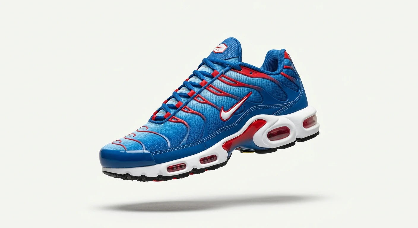 Nik'Air Air Max Plus TN Marseille Bleu & Écarlate