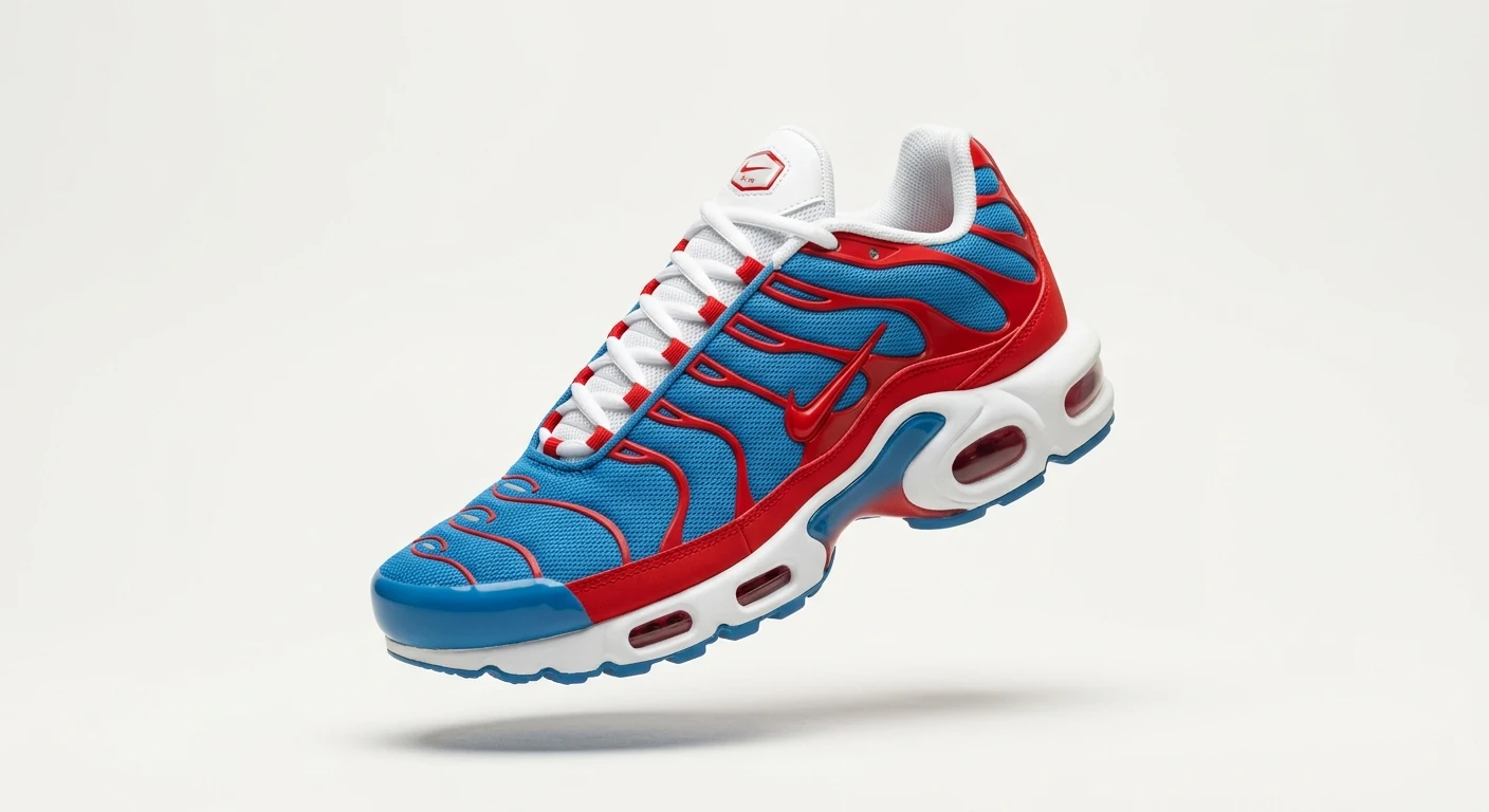 Nik'Air Air Max Plus TN Marseille Bleu & Écarlate