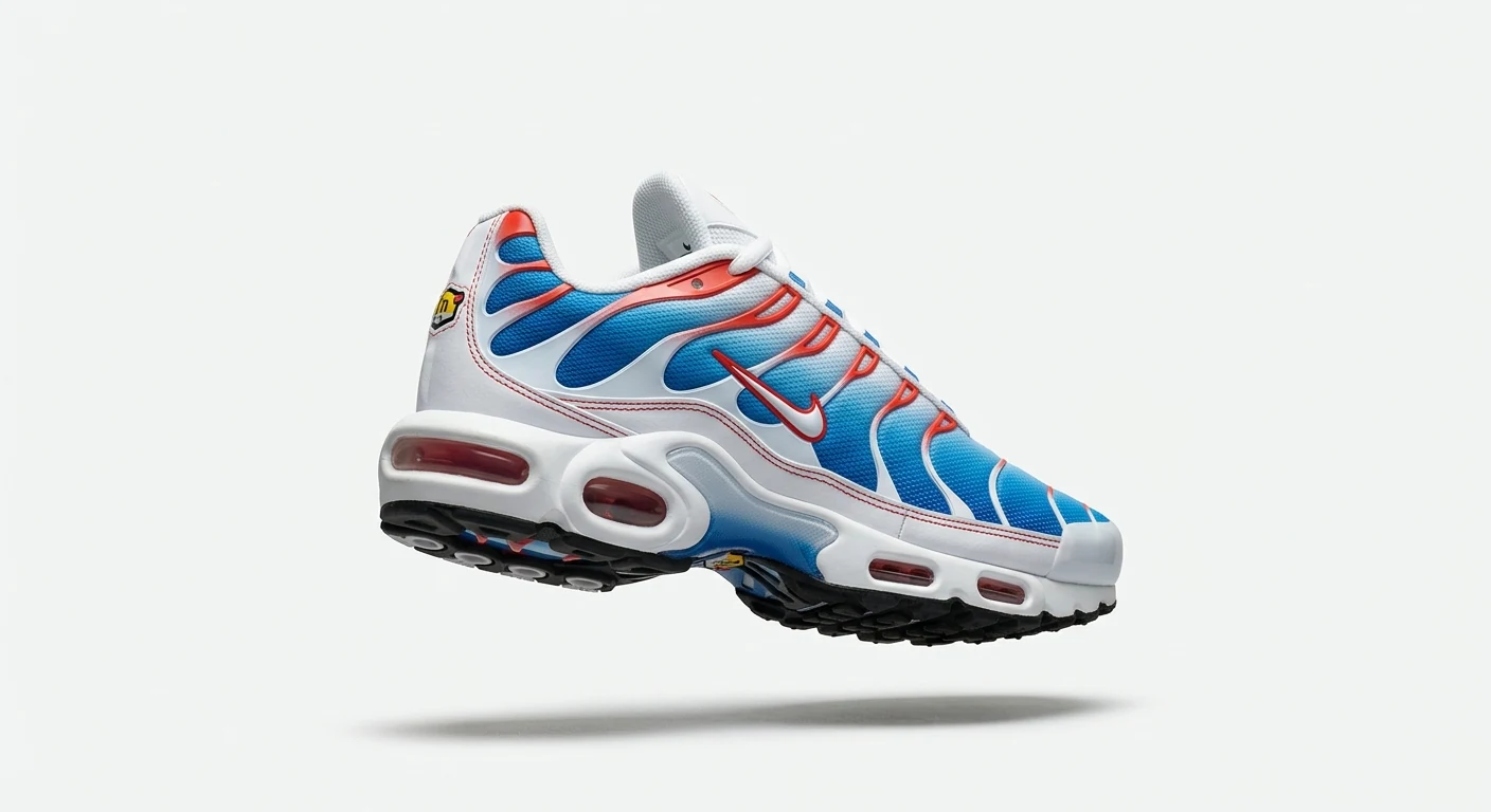Nik'Air Air Max Plus TN Marseille Bleu & Écarlate