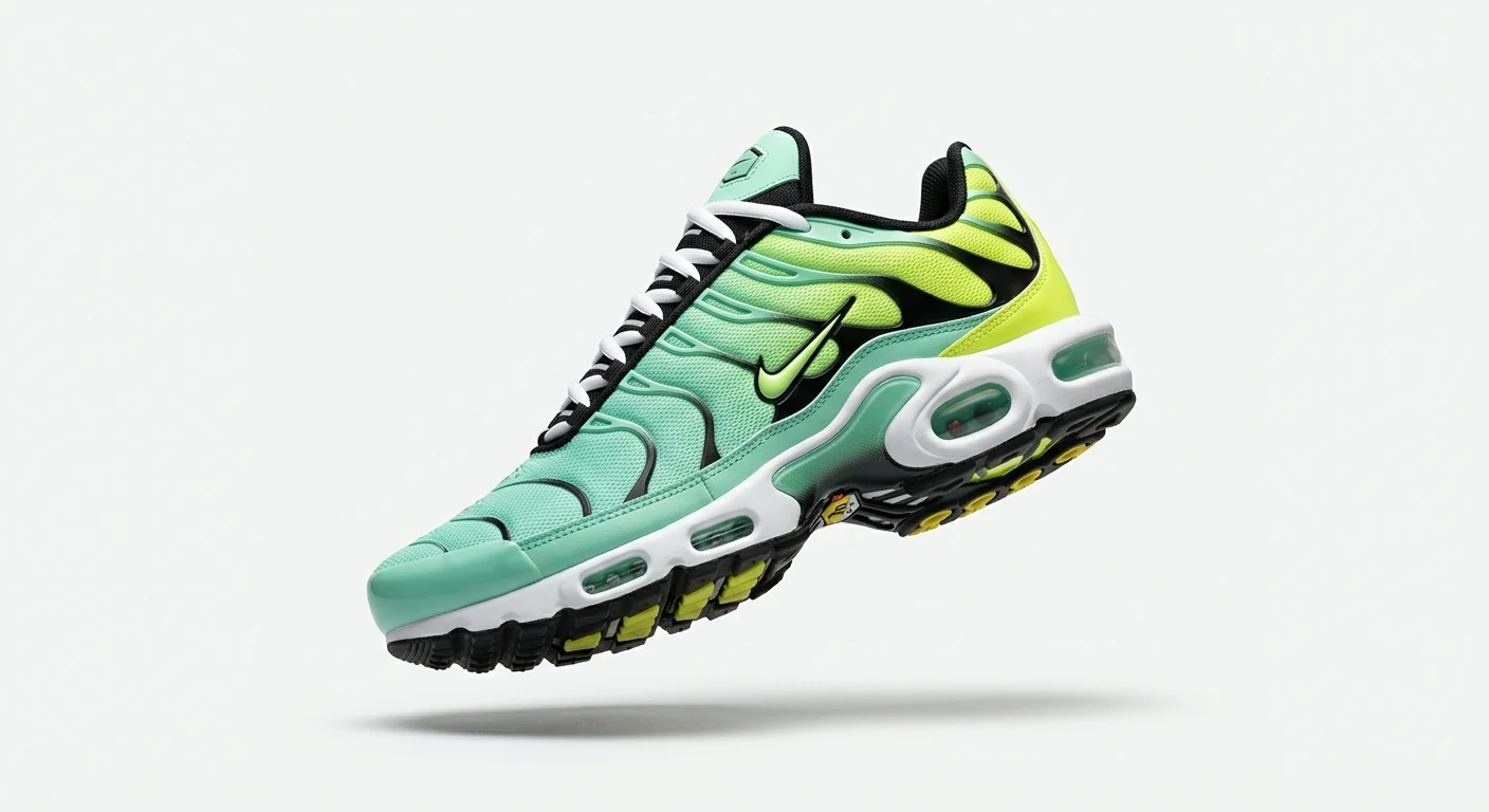 Nik'Air Air Max Plus TN Mint Green & Jaune Volt