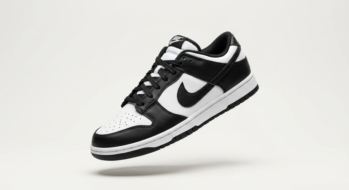 Nik'Air Dunk Low Retro Panda Black White