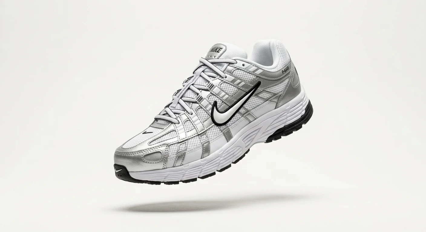Nik'Air P-6000 Metallic Silver & Blanc Albâtre